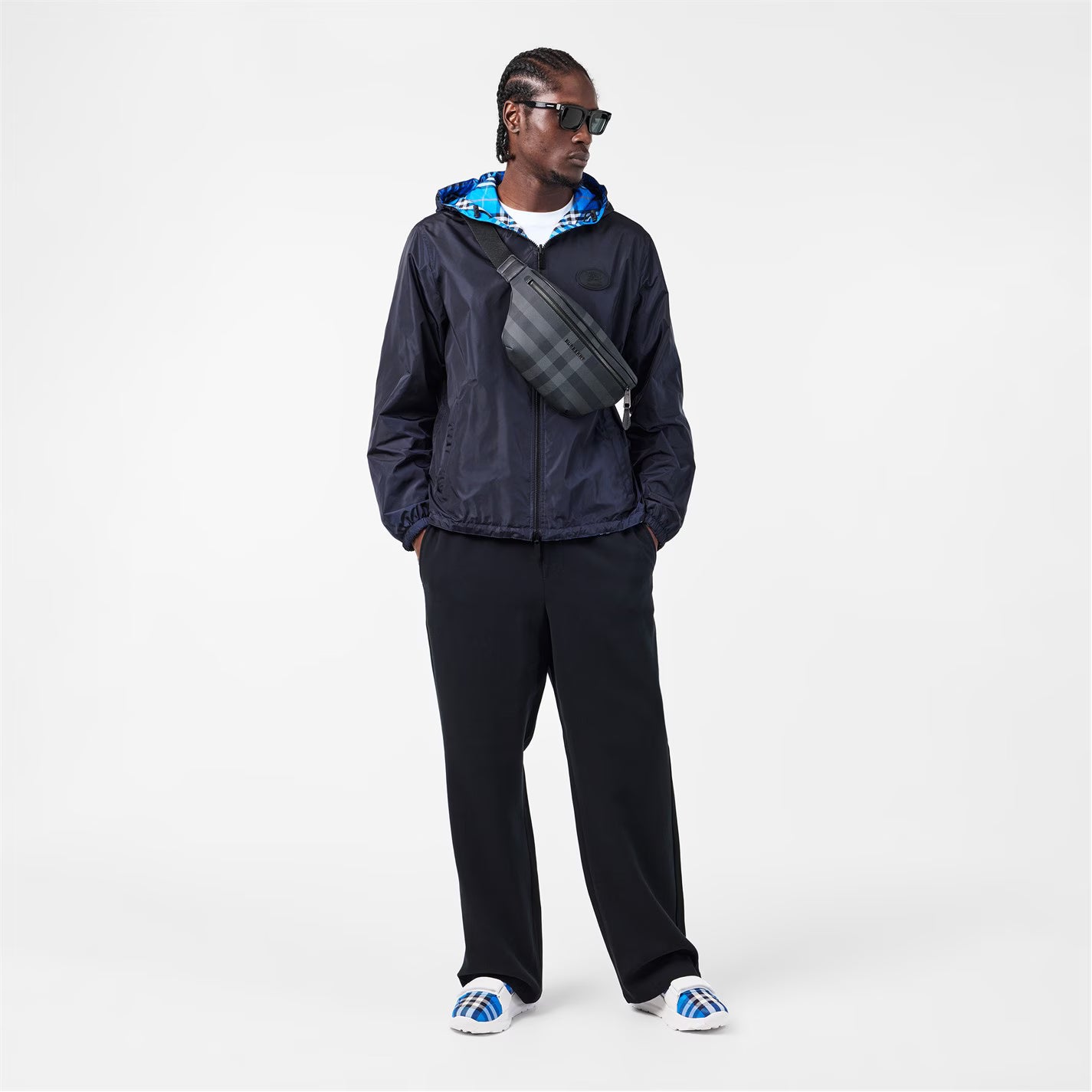 Men's Rectangle Sunglasses, Rectangle Design