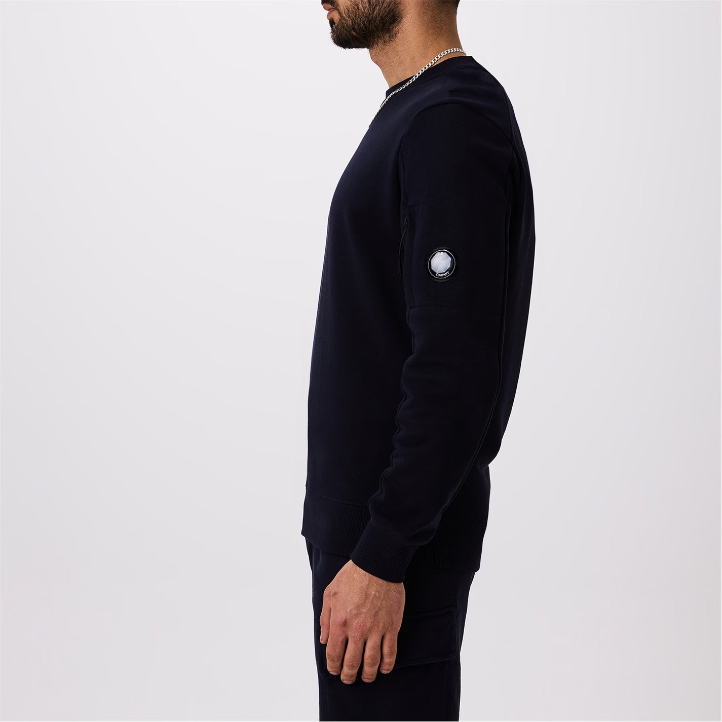 CP COMPANY Men's Lens Crew-neck Sweatshirt