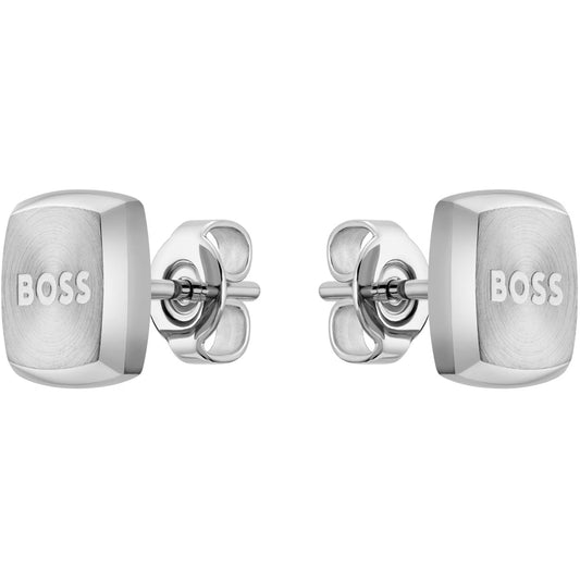 Men's Yann Stud Stainless Steel Square Earrings
