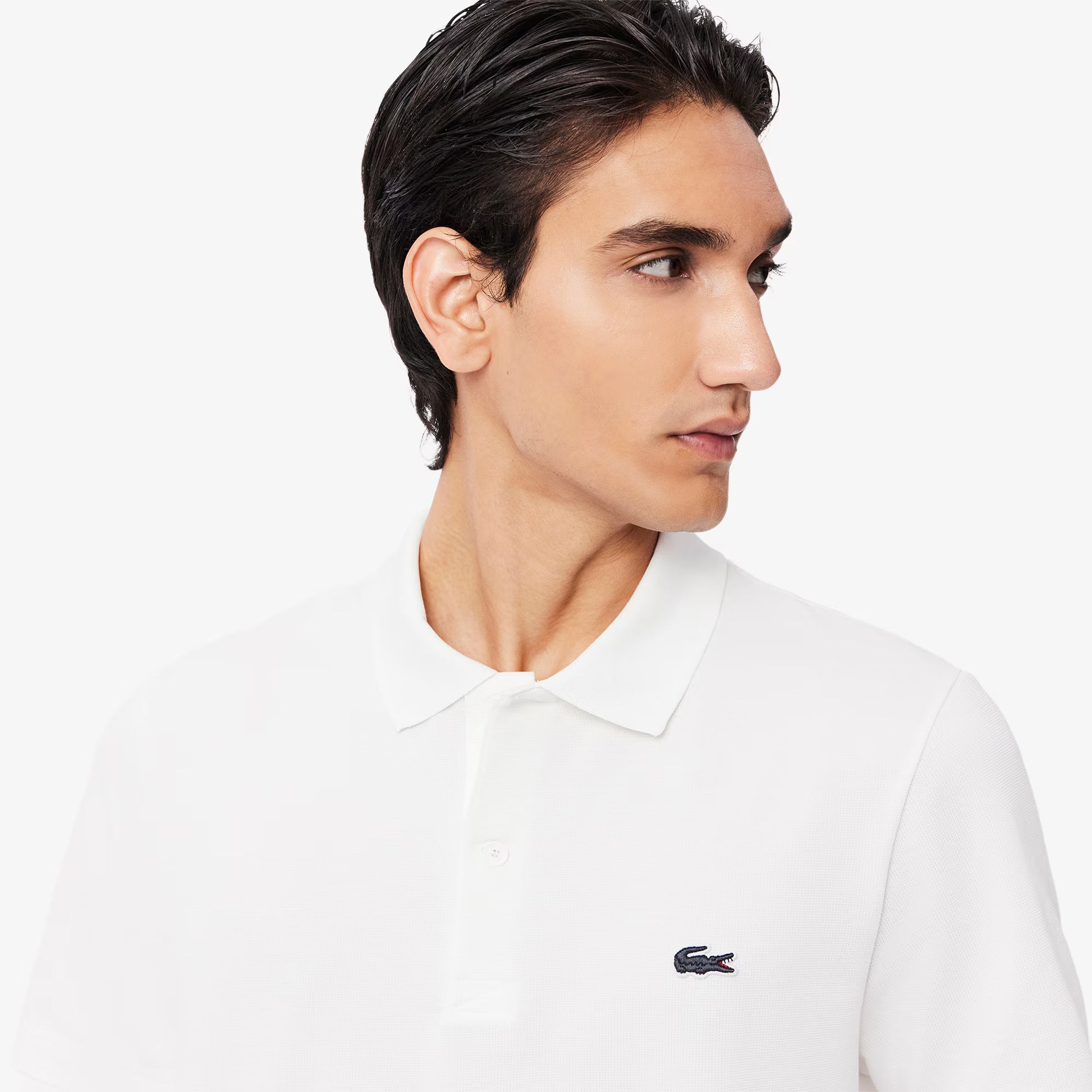 Regular Fit Cotton Blend Polo Shirt