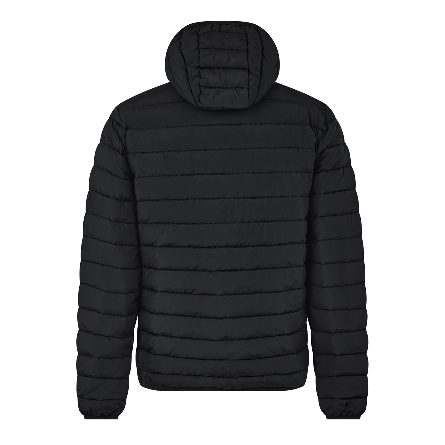 Men's RLG Active Hooded PrimaLoft 6 Pockets Long Sleeve Short Puffer Jacket