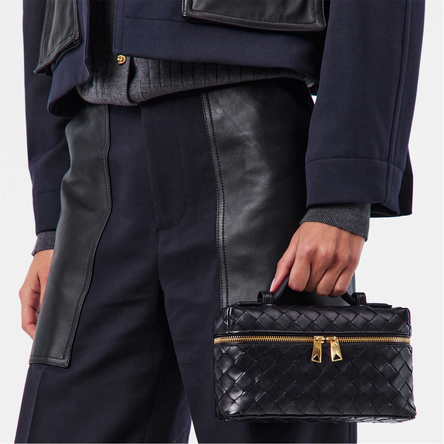 Classic Bang Bang Leather Top Handle Bag