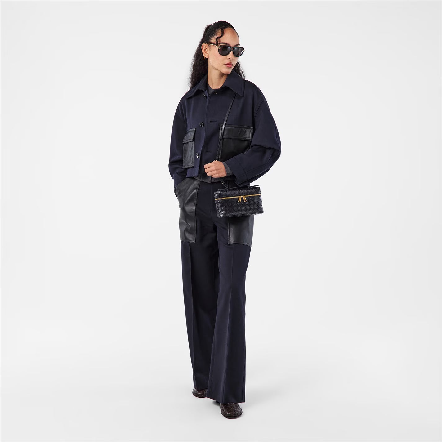 Classic Bang Bang Leather Top Handle Bag