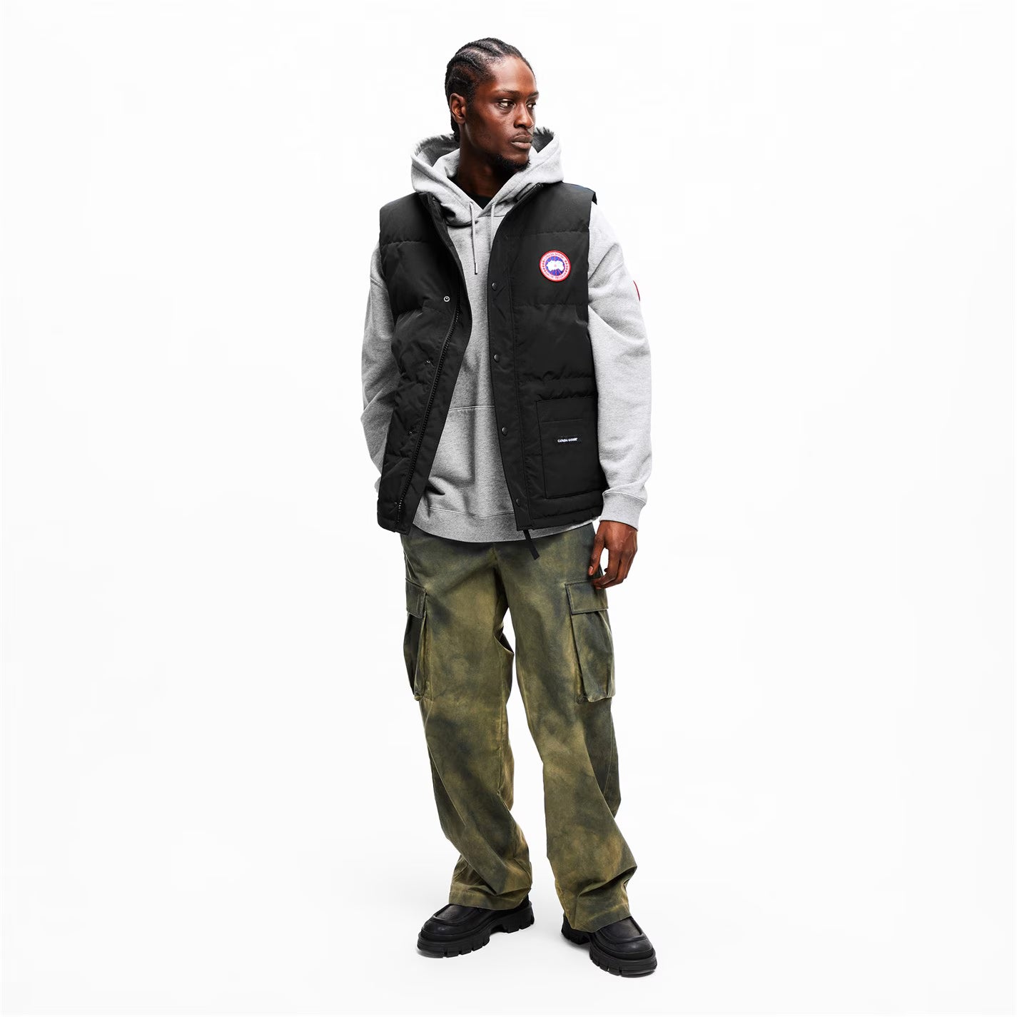 Men's Freestyle Crew Duck Down Waterproof Sleeveless Gilet