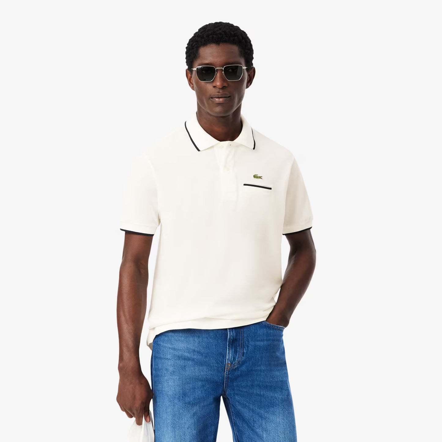 Classic Fit Pocket Accent L.12.12 Polo Shirt