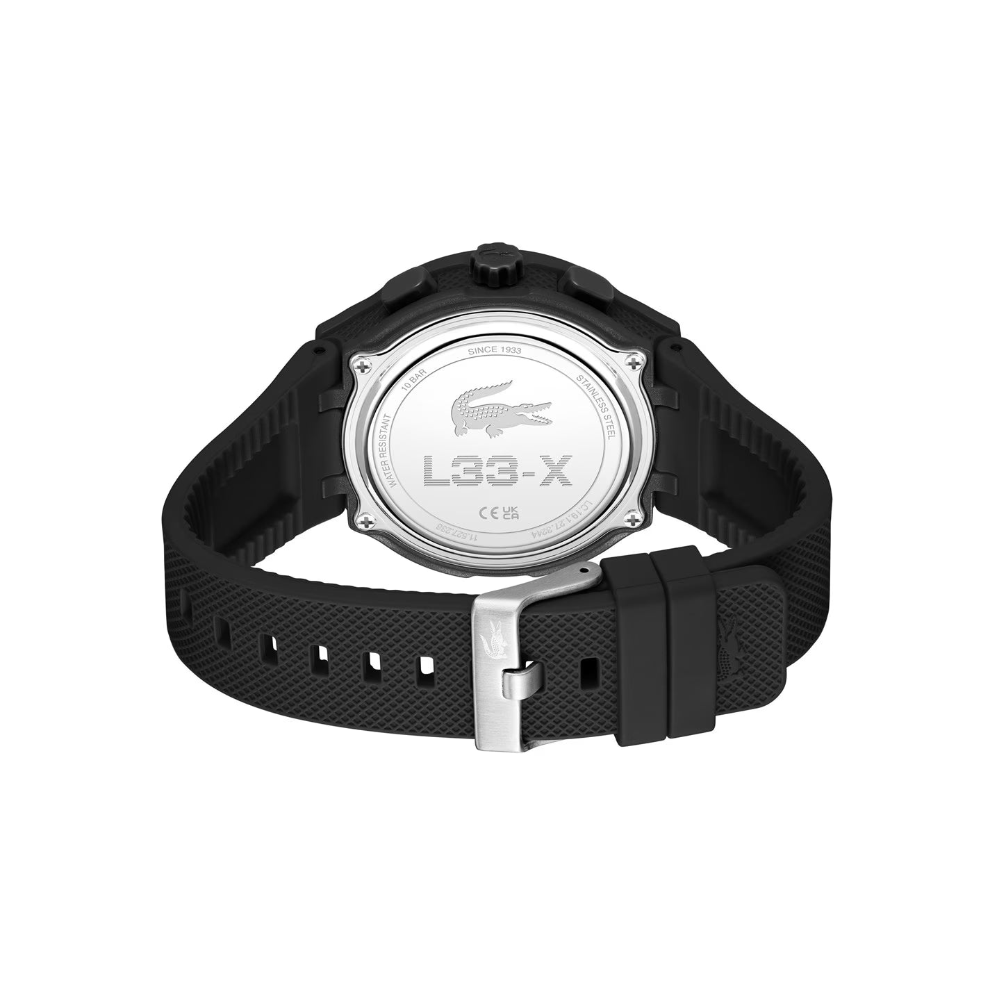 Lacoste Watches Mens LC33 Silicone Strap Watch