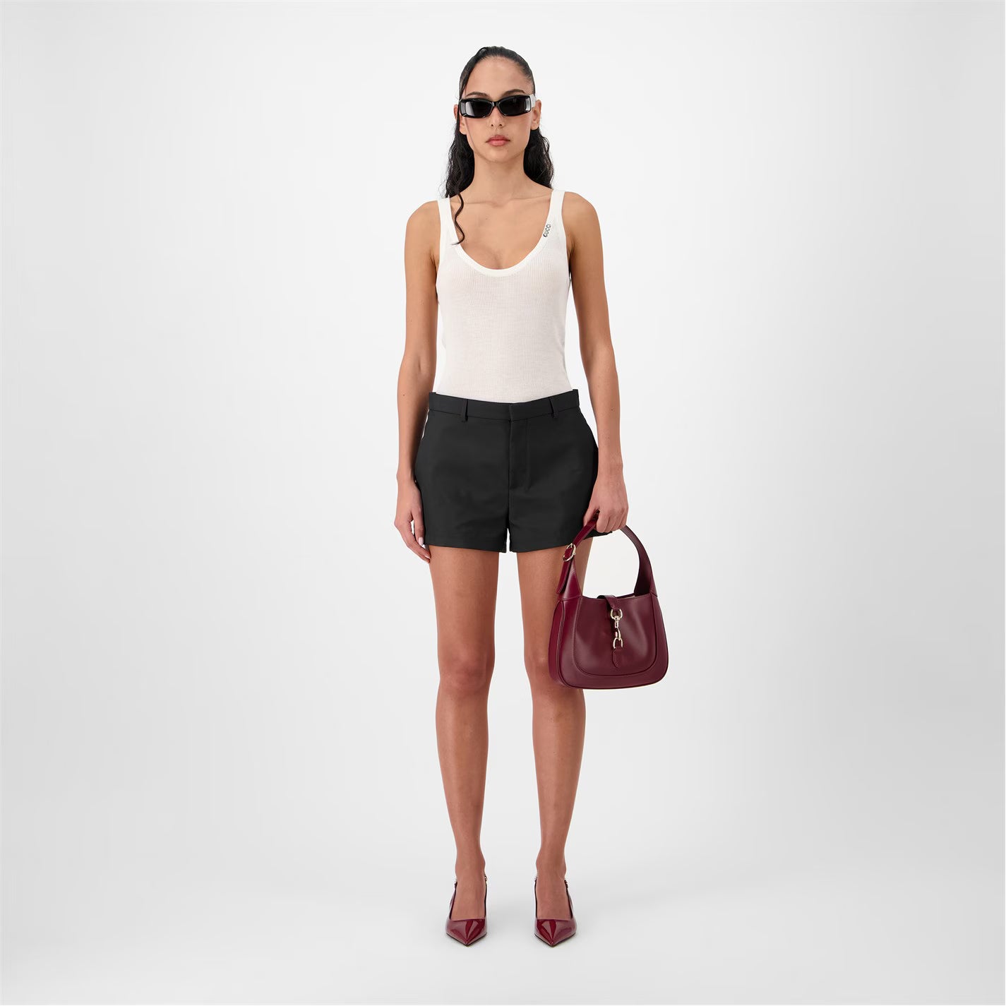 GUCCI Techo Gabardine Shorts
