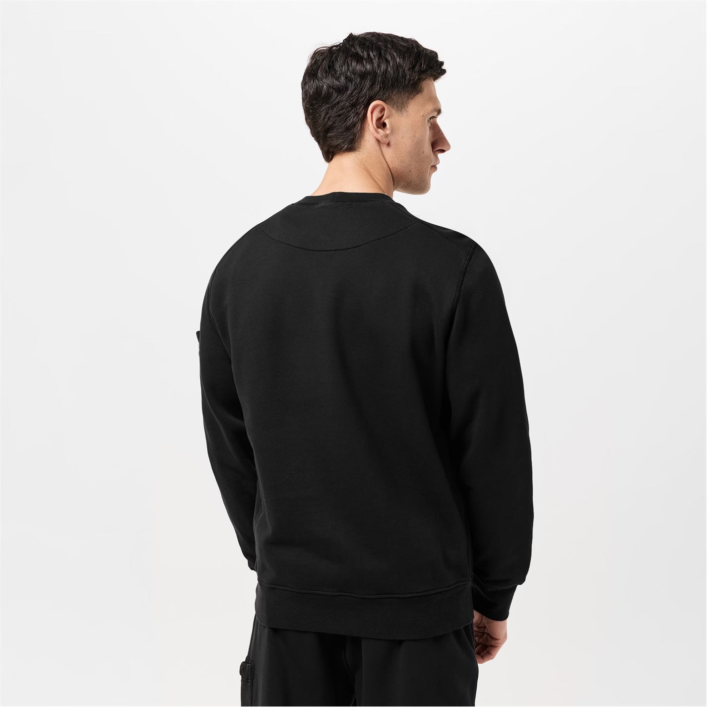 Men's Logo Lightweight Cotton Fleece Jumper