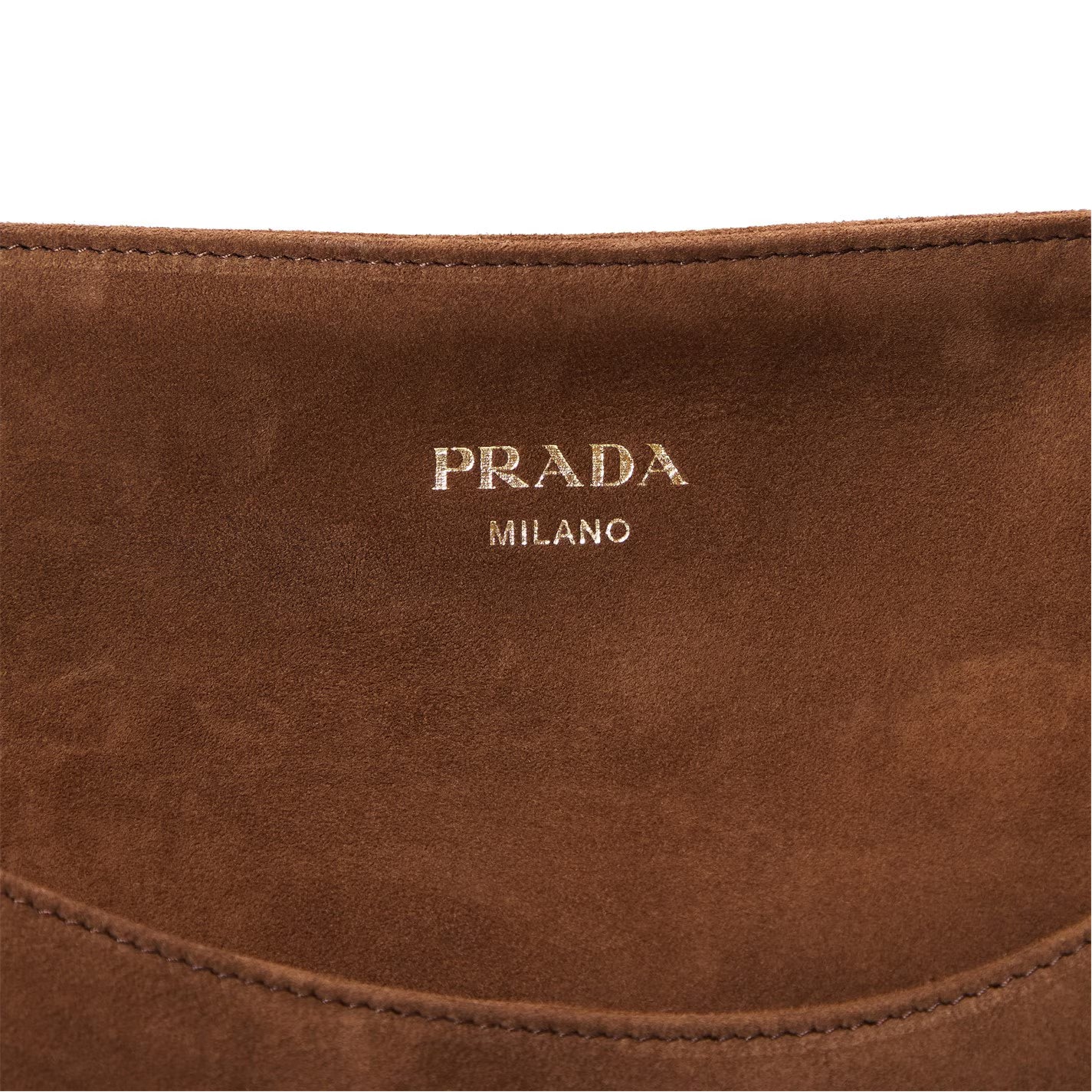 Prada Carry Medium Suede Tote Bag