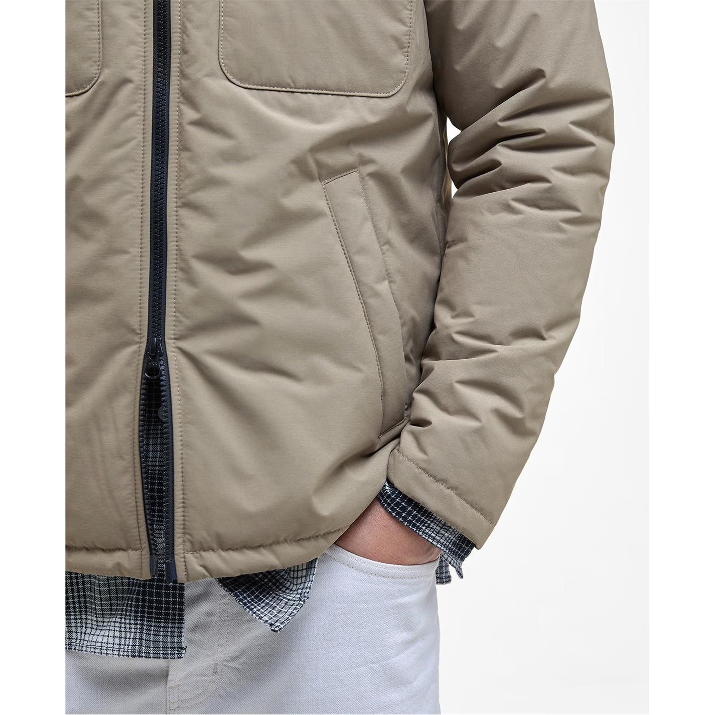 Men's Distill Quilted Long Sleeve Overshirt