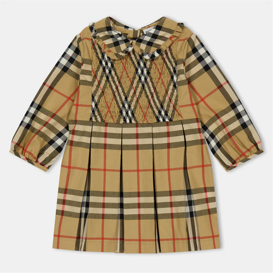 Kids' Gathered Smock Dress