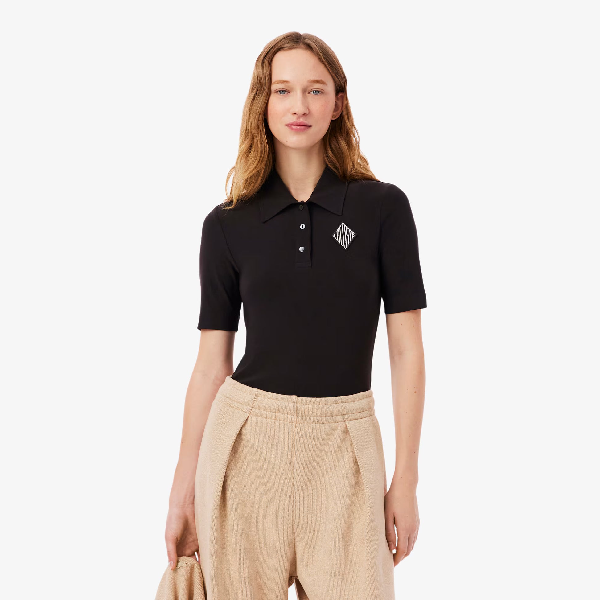 Slim Fit Embroidered Polo Shirt
