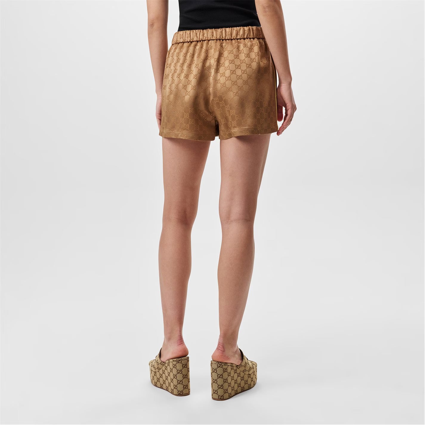 GUCCI GG Silk Shorts