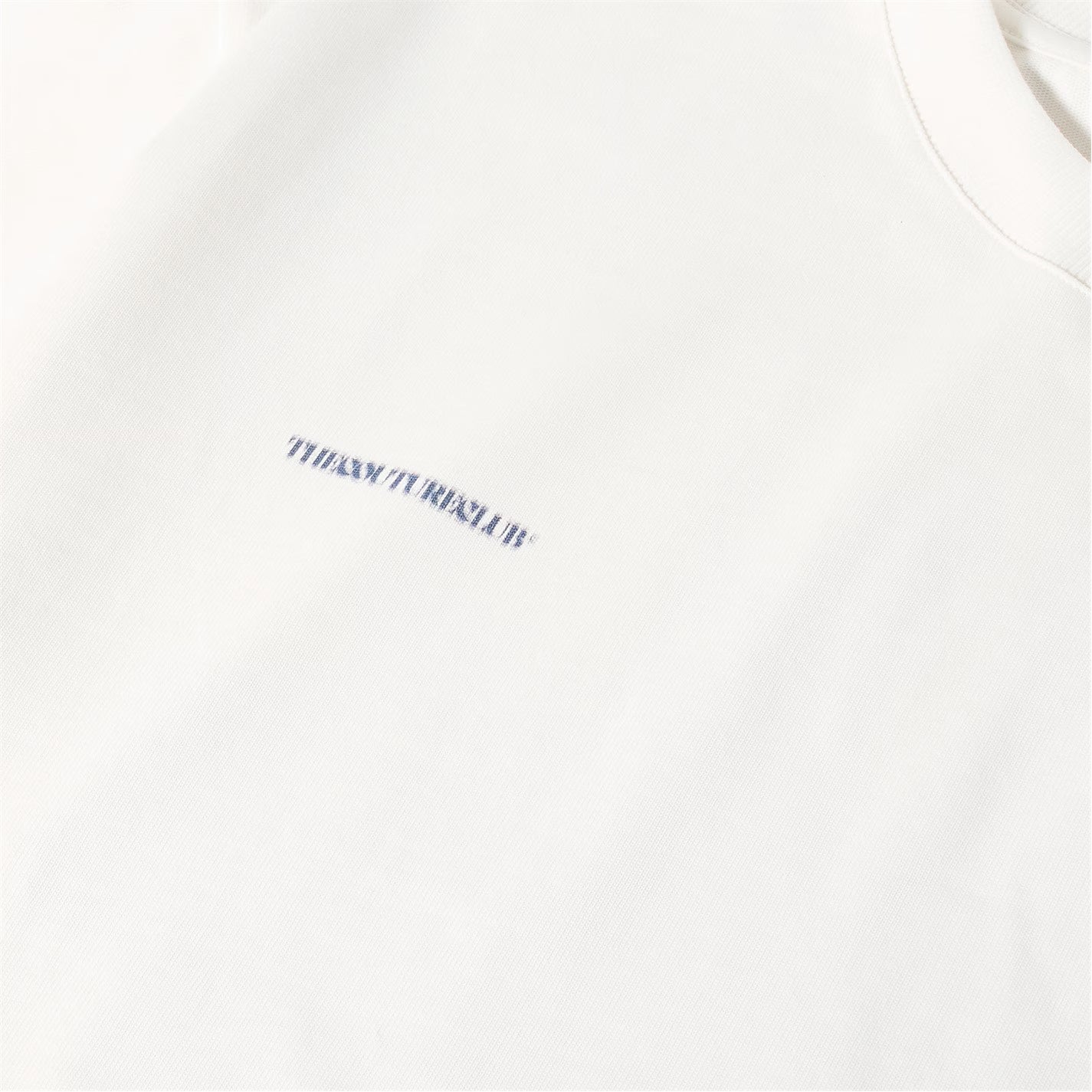 Mens Blurred Graphic Emblem T-Shirt