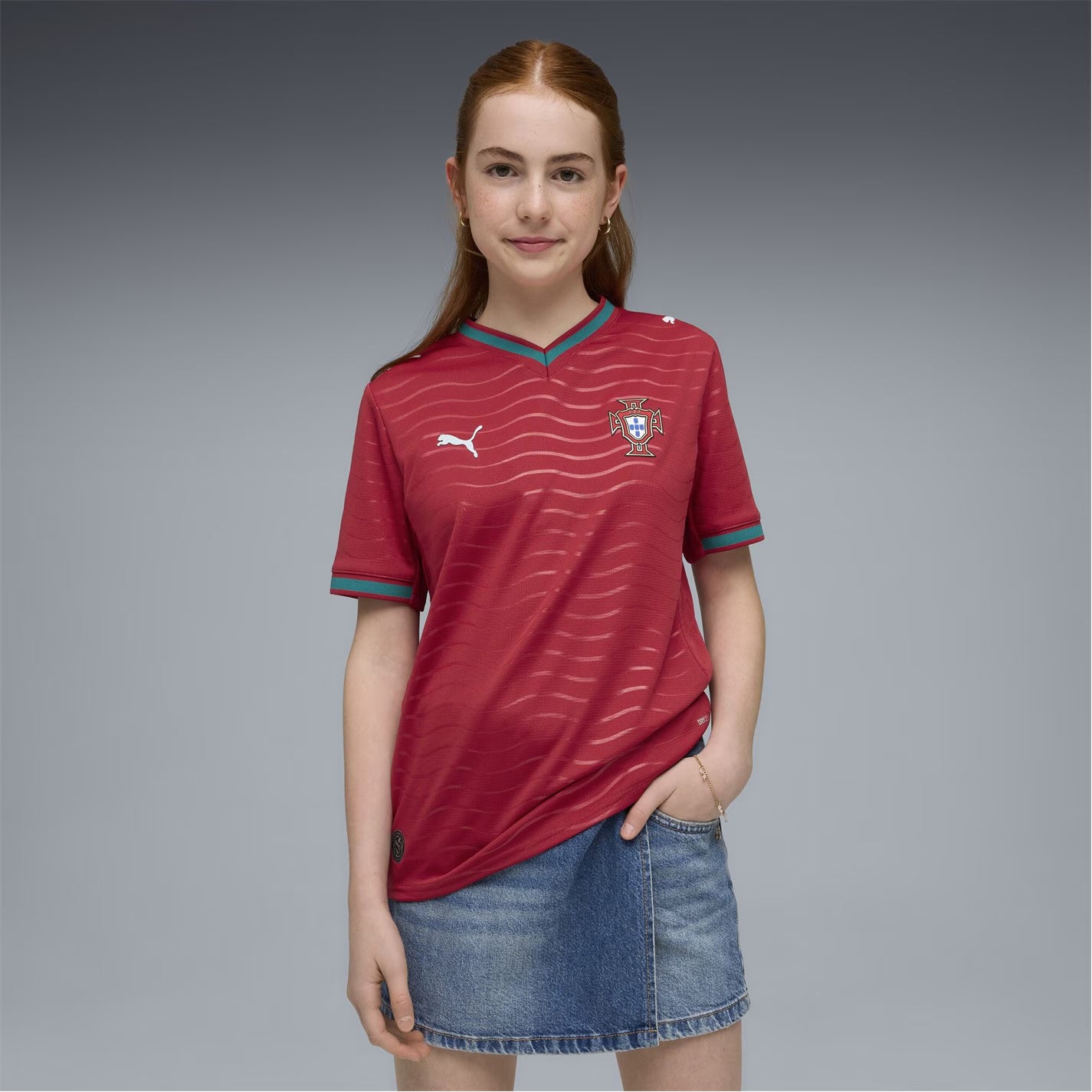 Puma Portugal Home Shirt World Cup 2026 Juniors