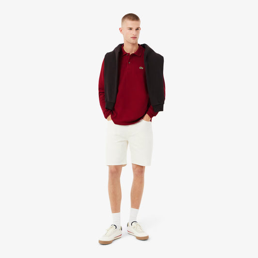 Classic Fit Long Sleeved L.12.12 Polo Shirt