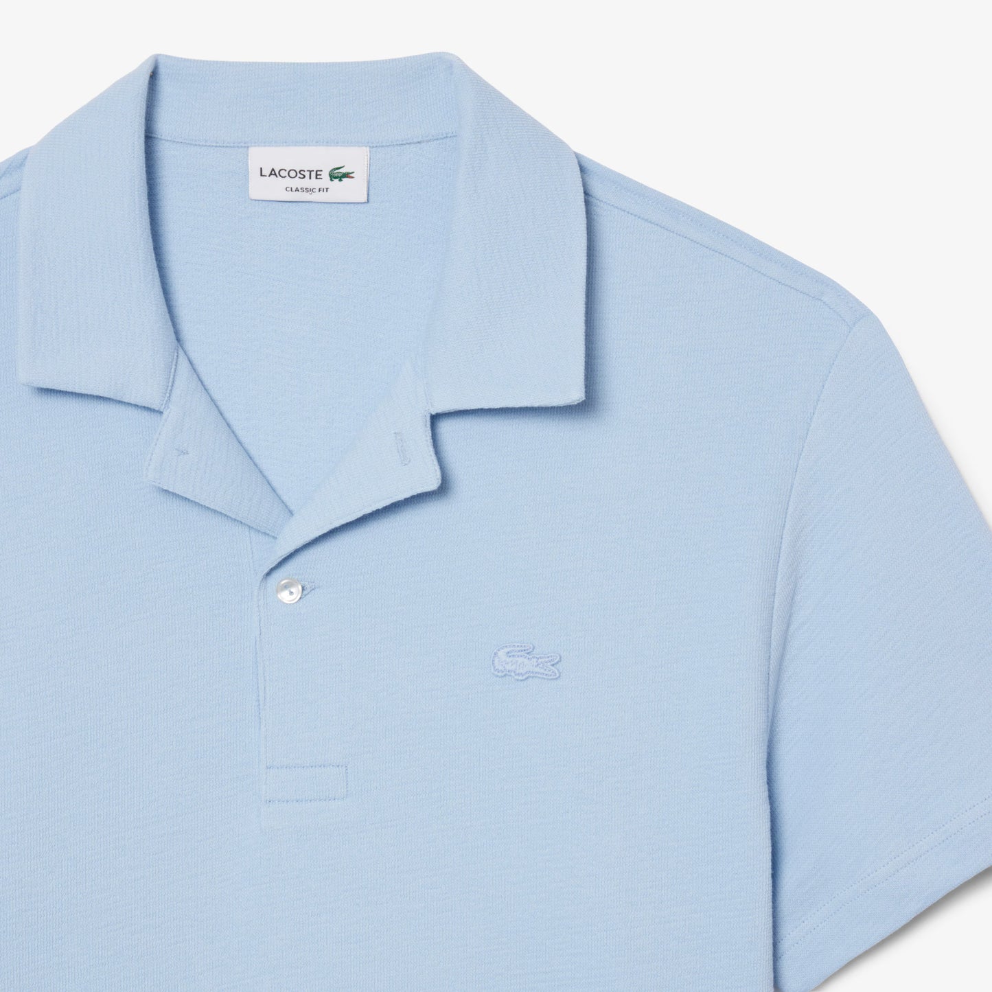 Classic Fit Textured Polo Shirt