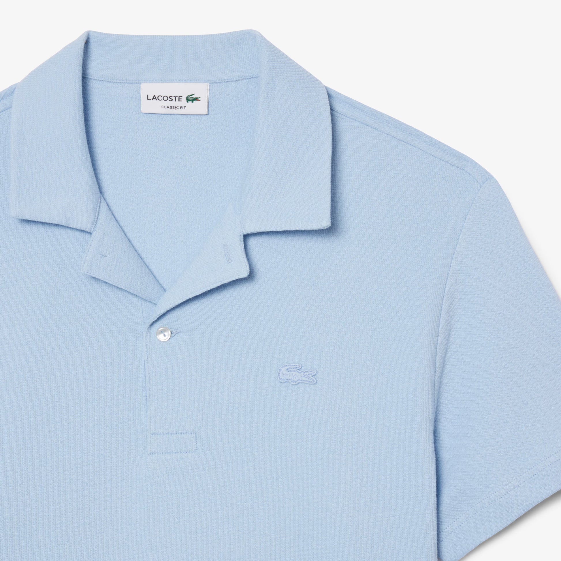 Classic Fit Textured Polo Shirt