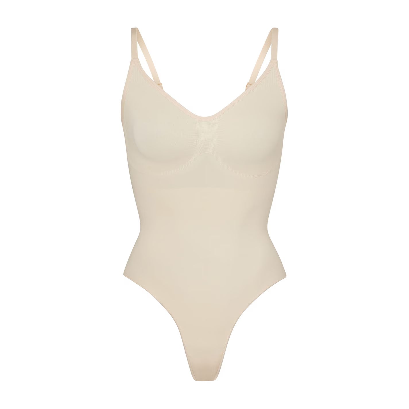 SKIMS Womens Seamless Sculpt Thong Bodysuit