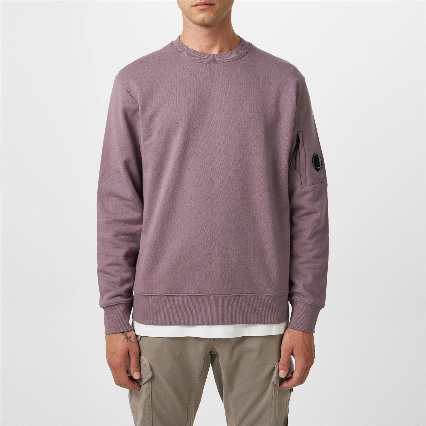 CP COMPANY Men's Lens Crew-neck Sweatshirt
