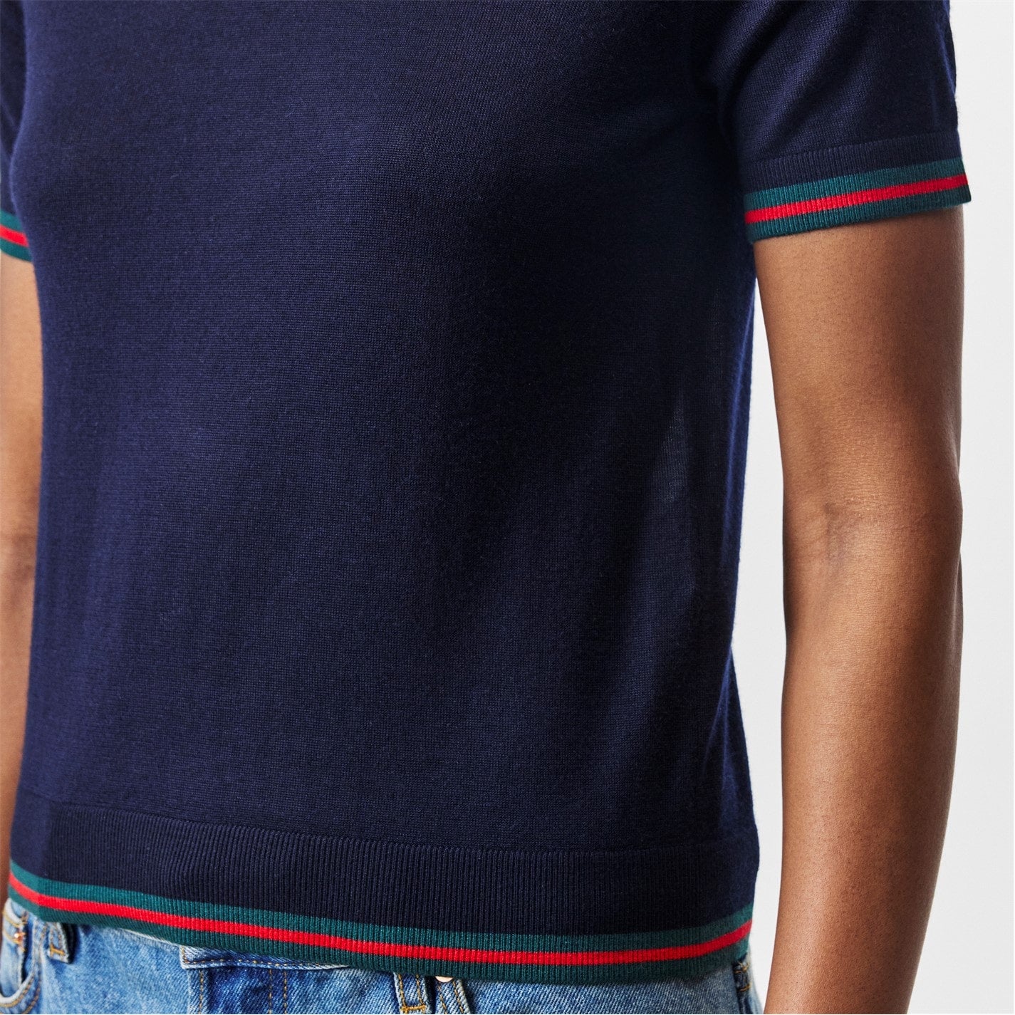 GUCCI Crew Neck Knitted Wool Jumper