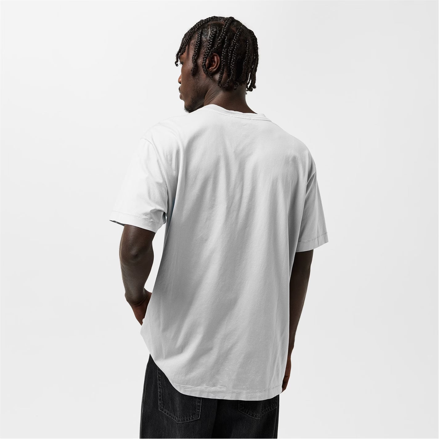 STONE ISLAND Men's Cotton Compass Logo Patch T-Shirt