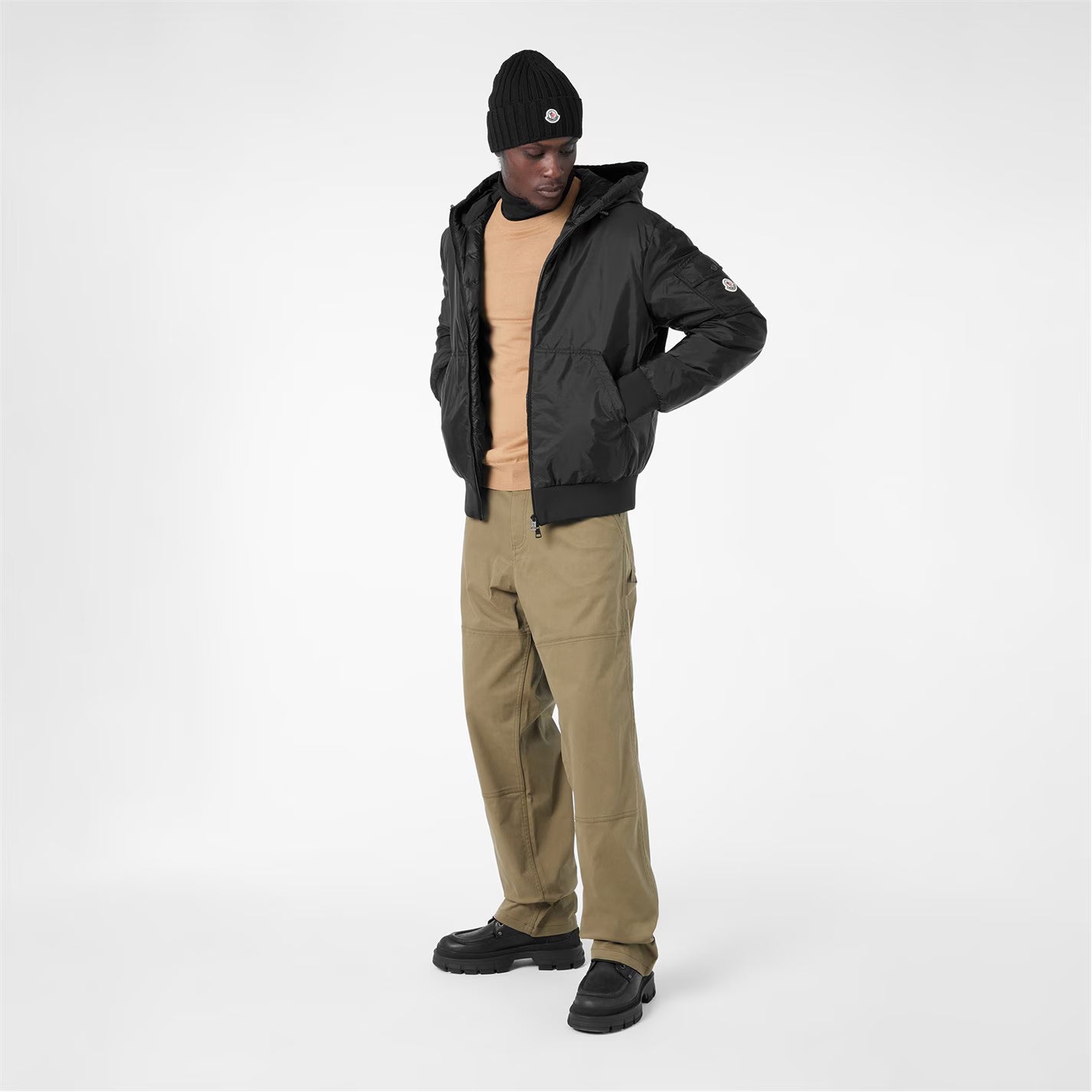 Men's Puffer Bomber Jacket