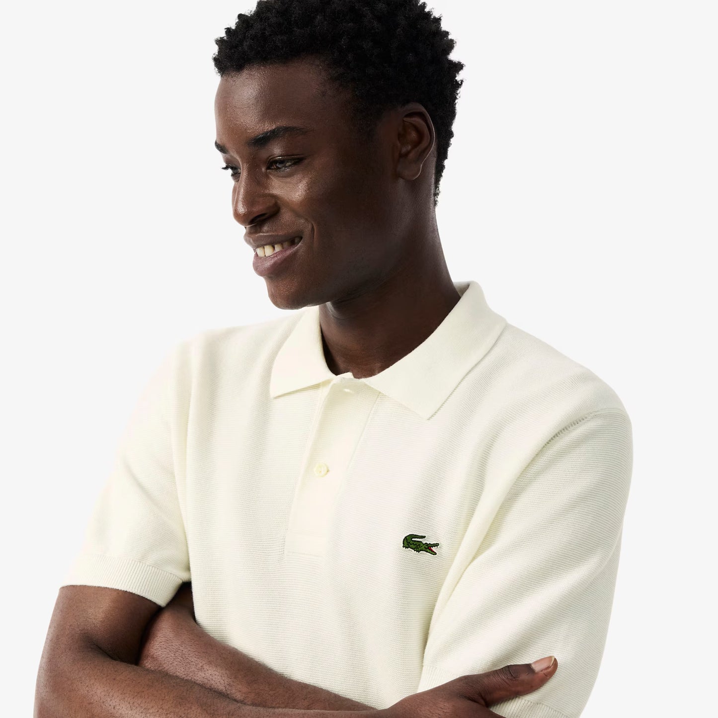 Classic Fit Knitted Polo Shirt