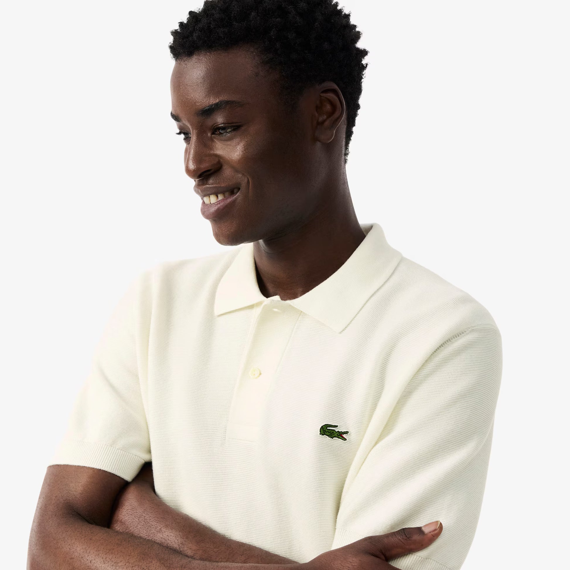Classic Fit Knitted Polo Shirt