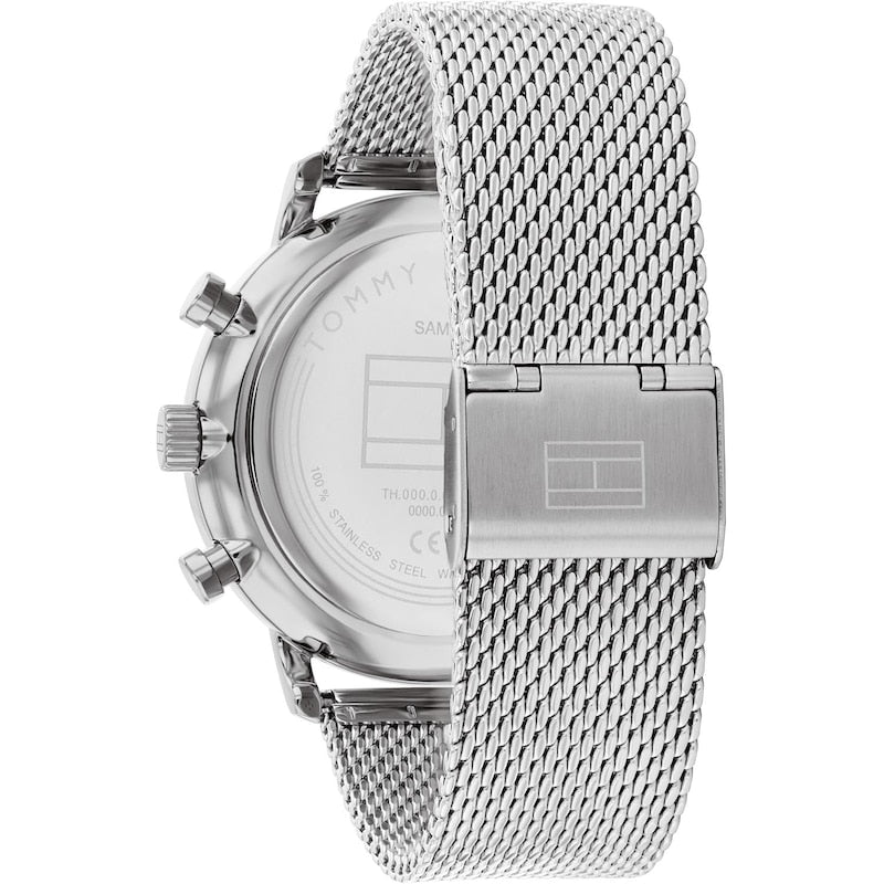 Tommy Hilfiger Men's Two Tone Carnation Gold Tone Stainless Steel Bracelet Watch