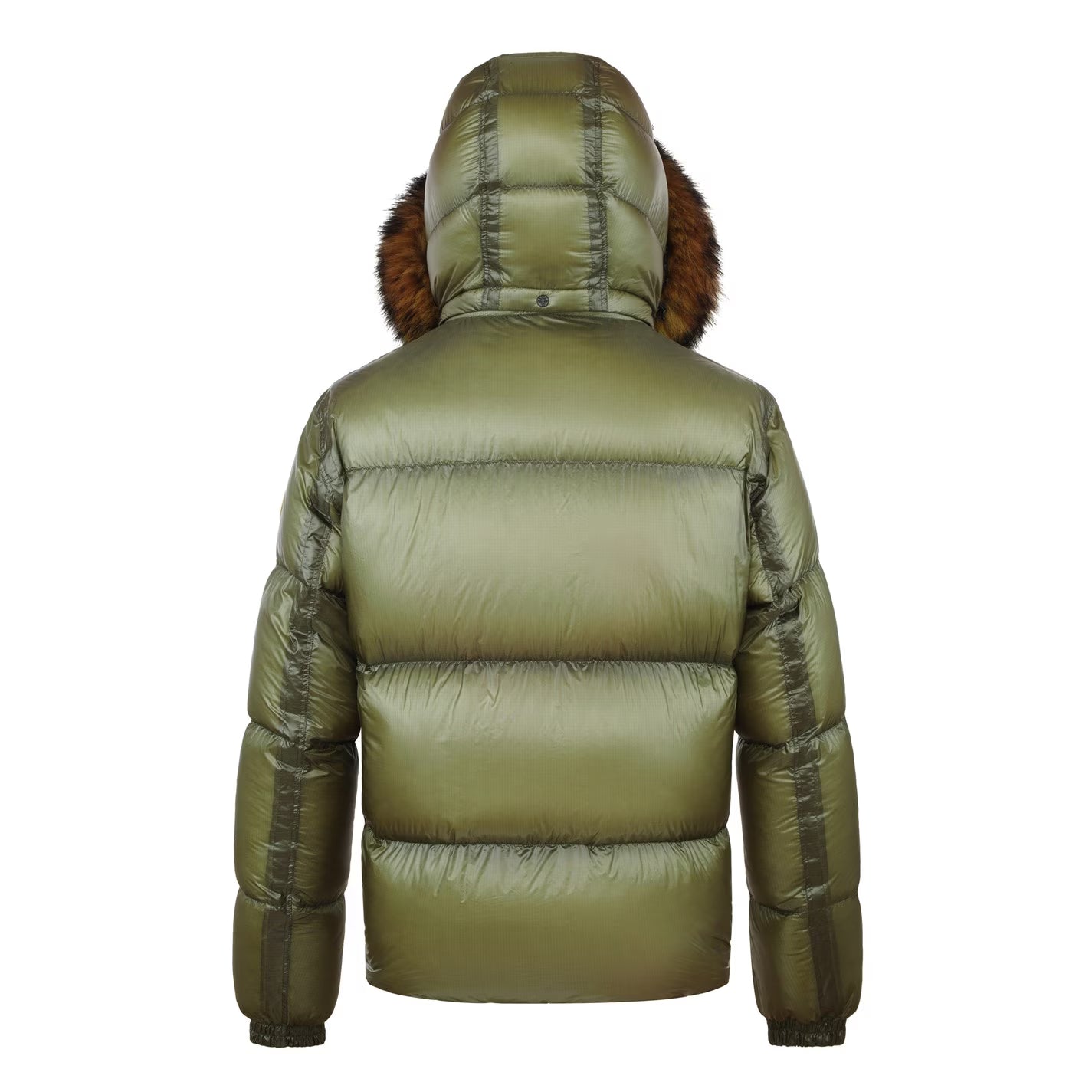 ARCTIC ARMY Men's Puffer OG Hooded Long Sleeve Short Puffer Jacket