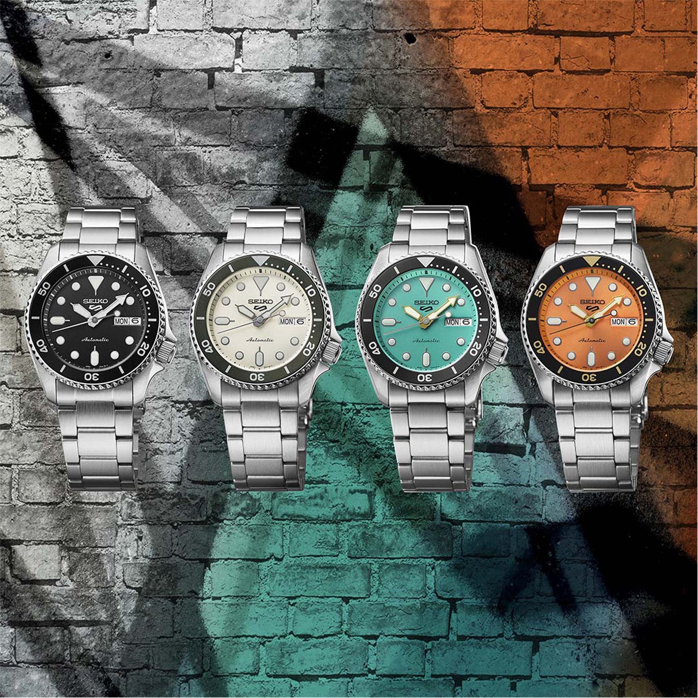 SEIKO Men's Sports Auto Analogue Watches