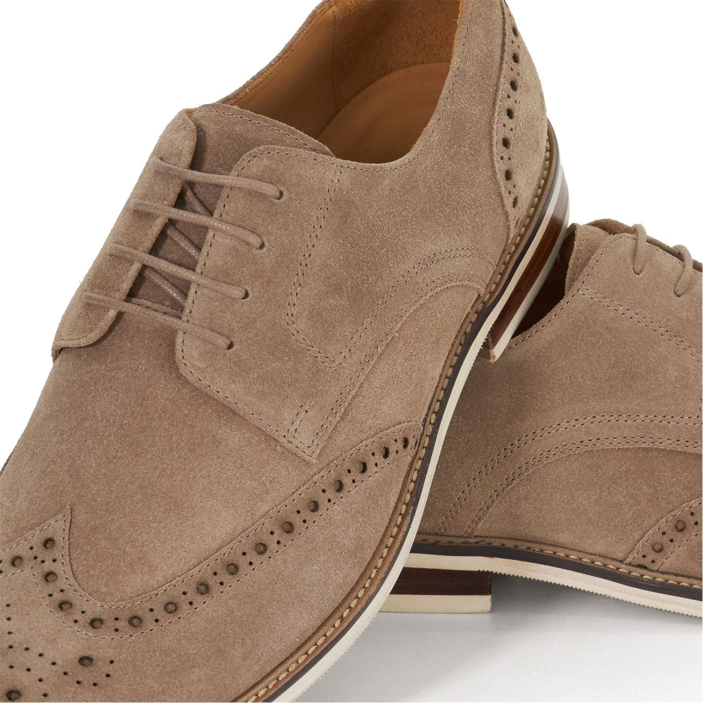Stanford Leather Lace Up Brogues