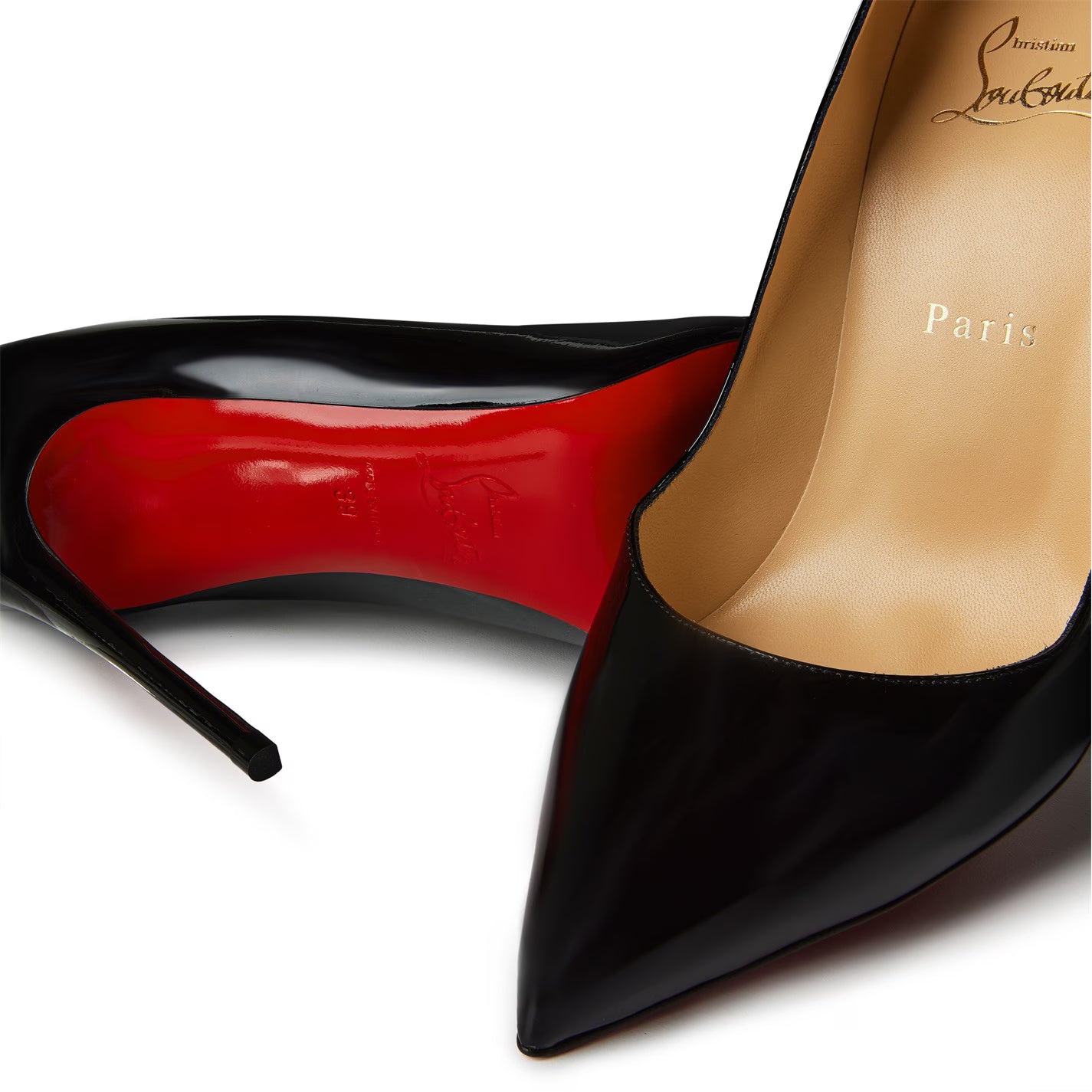 Women's Hot Chick Leather Pumps, 100mm