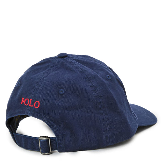 Cotton Chino Pony Baseball Cap