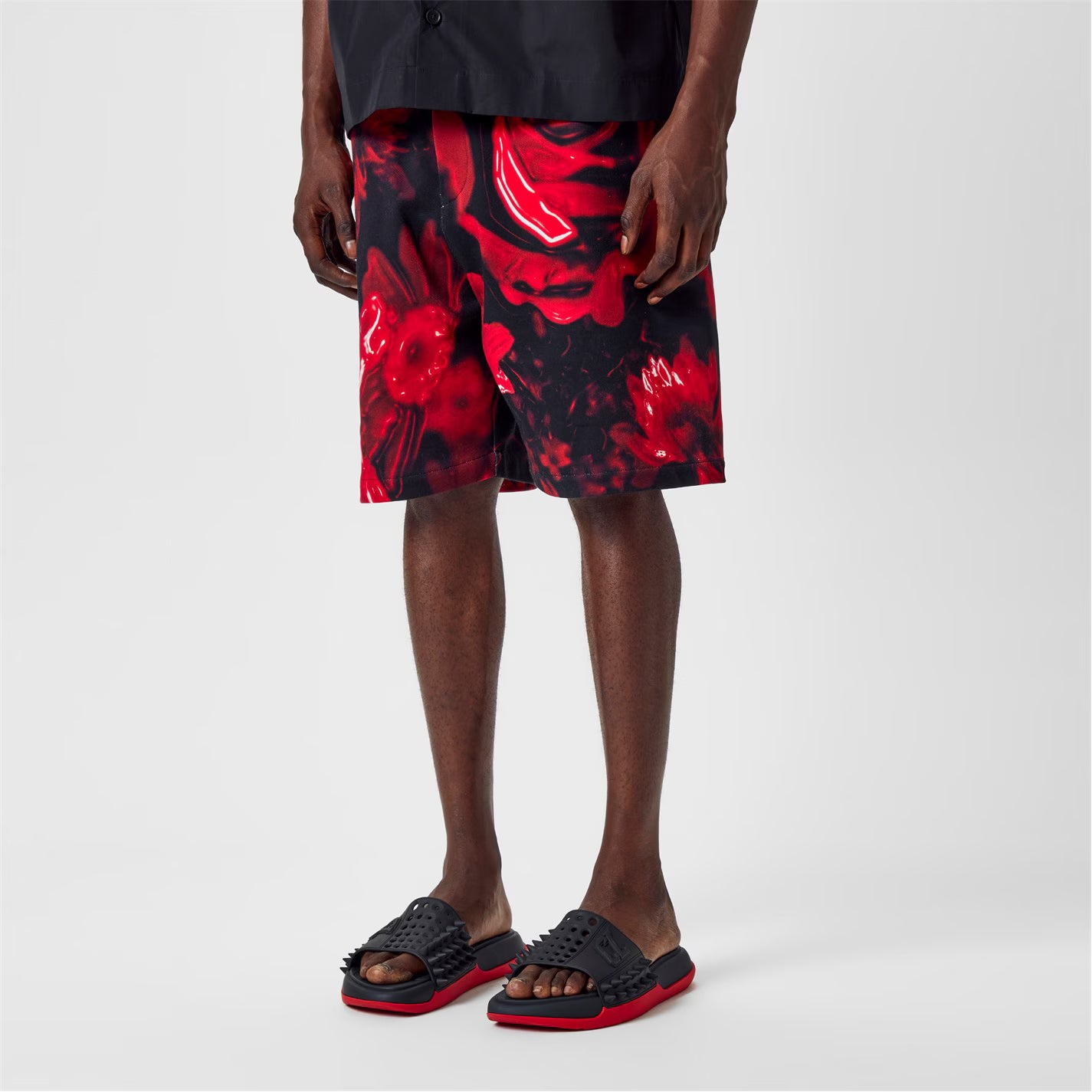 Men's Spikes Rubber Take It Easy Slides