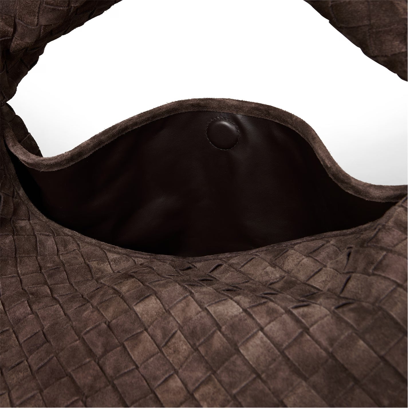 Large Hop Leather Textured Shoulder Bag