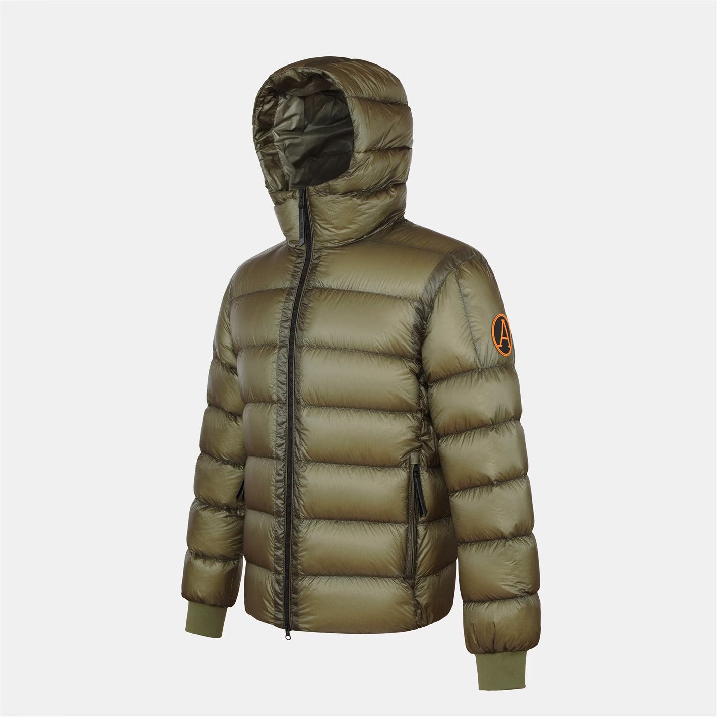Men's Polar LW Puff Hooded Long Sleeve Short Puffer Jacket