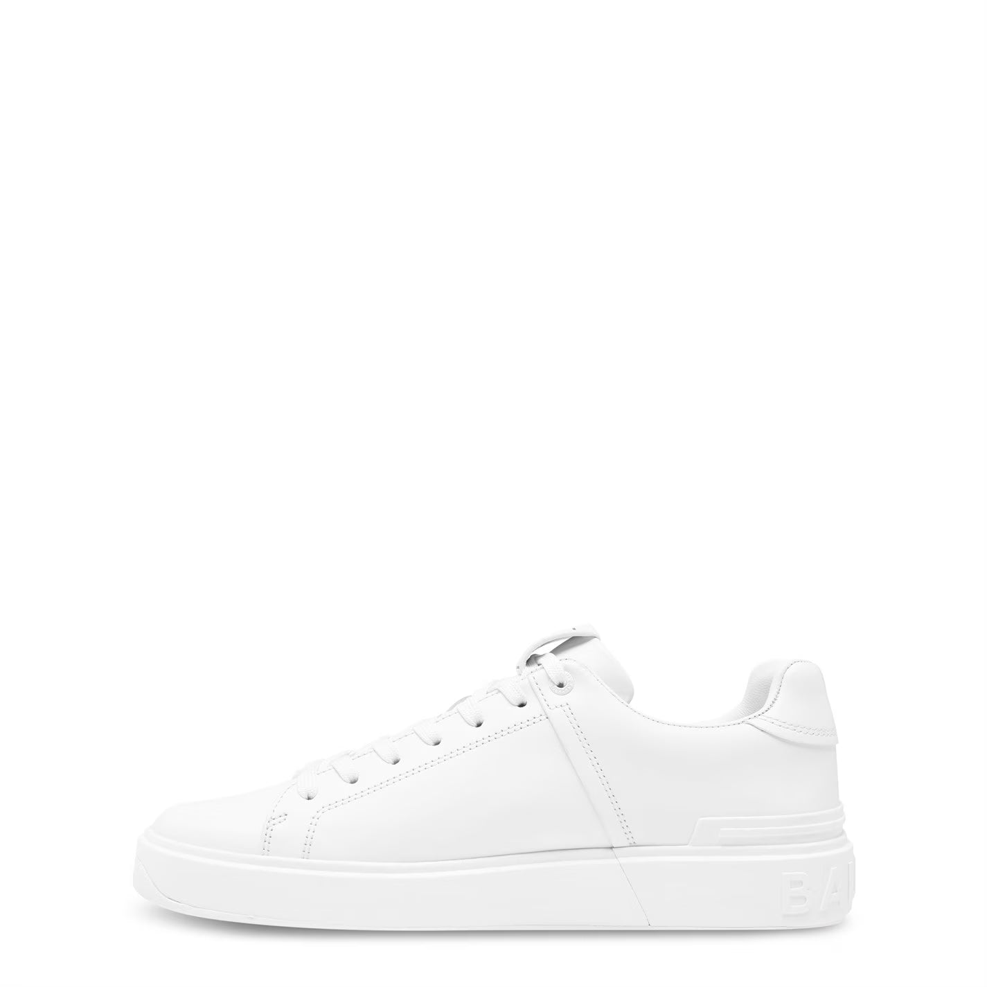 BALMAIN Men's B-Court Classic Leather Trainers