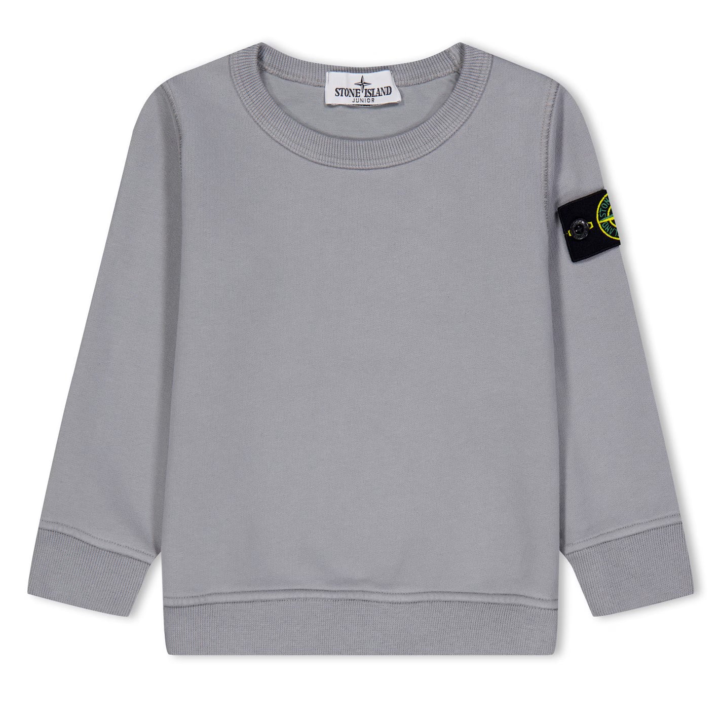STONE ISLAND Badge Crew Sweater Juniors
