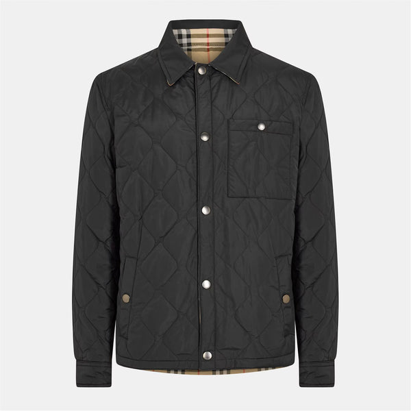 Men's Brighton Reversible Water Resistant Long Sleeve Quilted Jacket