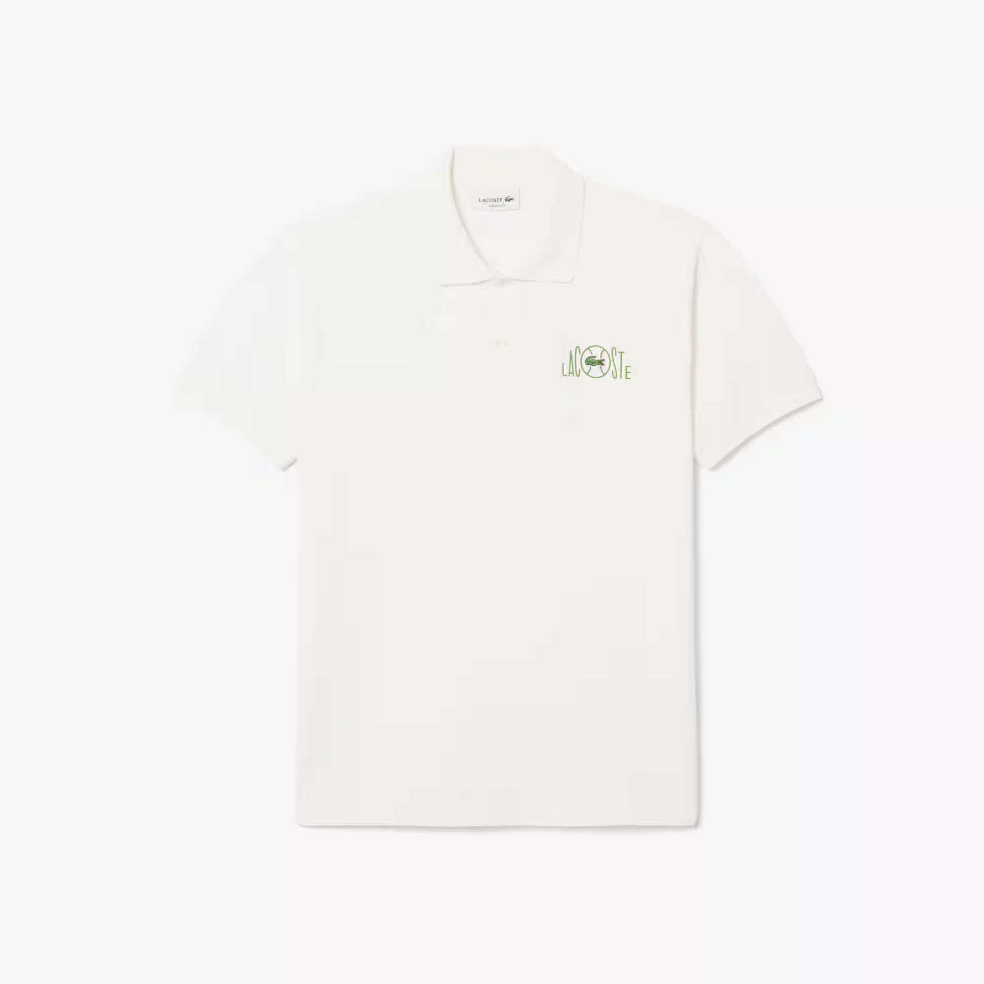 Classic Fit Graphic Branding Polo Shirt