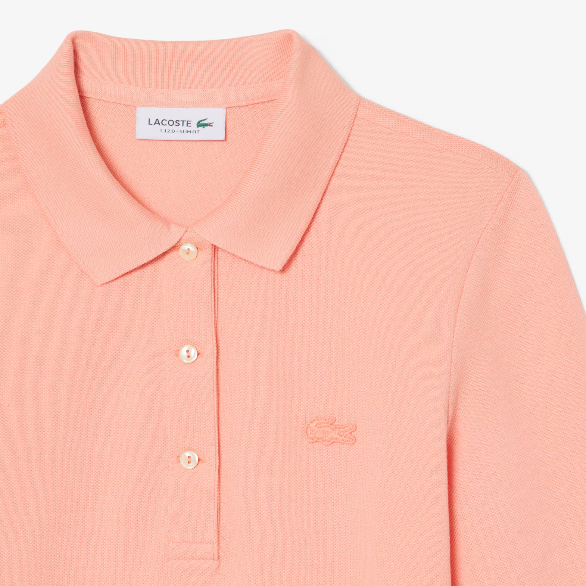 Slim Fit L.12.D Three Quarter Sleeve Polo Shirt