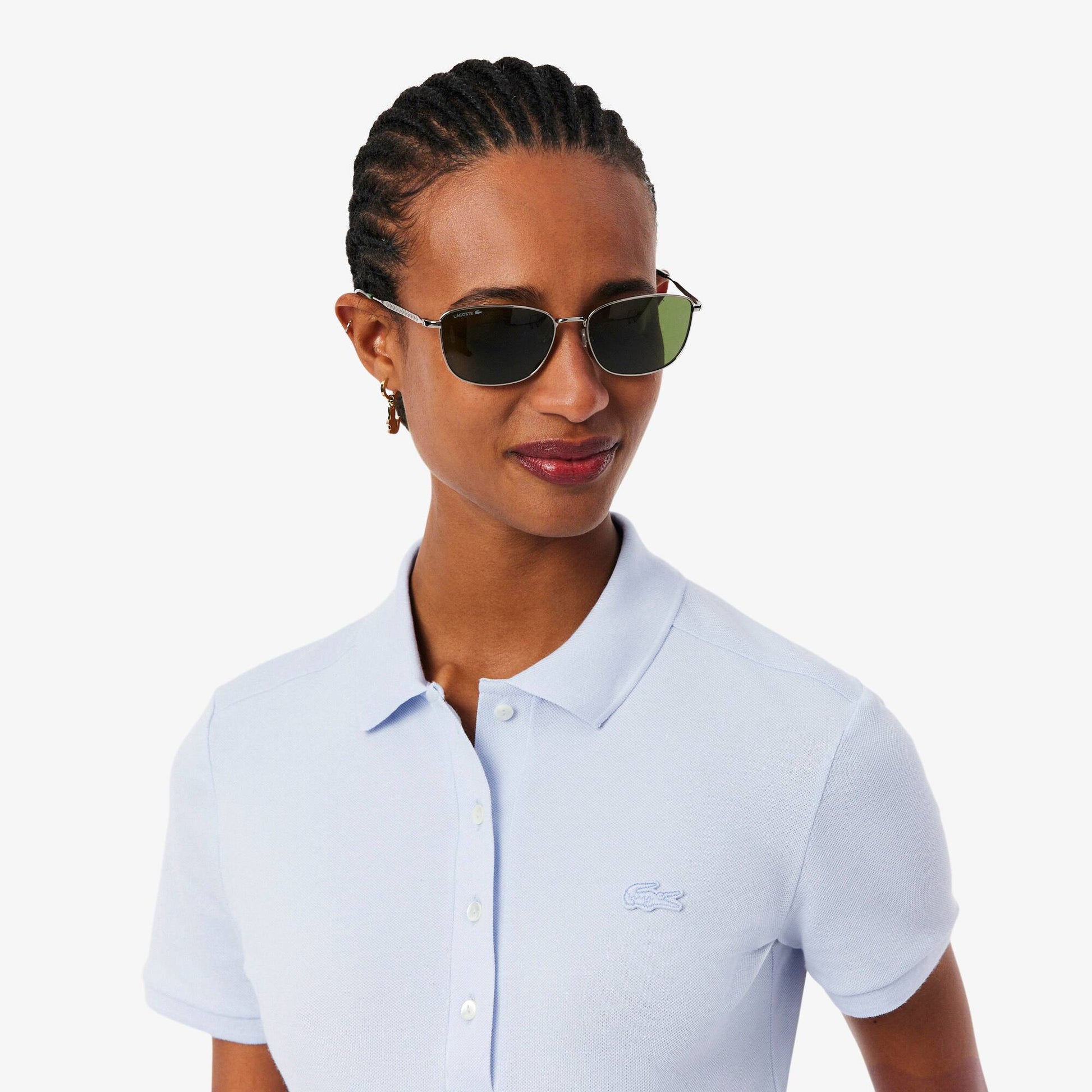 L.12.D Slim Fit Stretch Piqué Polo Shirt