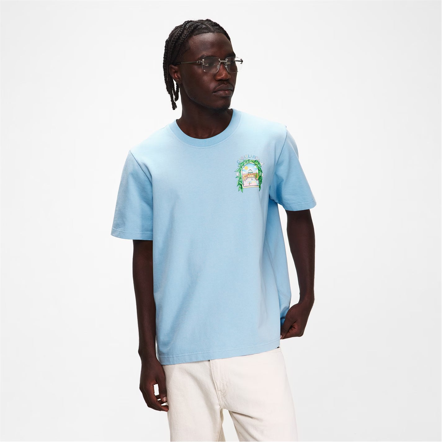 Men's Graphic Cotton L'Arche Tennis Club T-Shirt