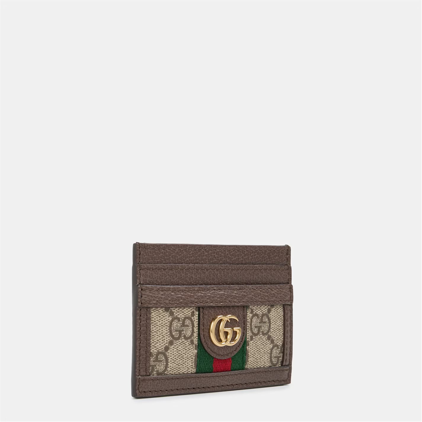 Women's Logo Canvas Ophidia Card Case Holder