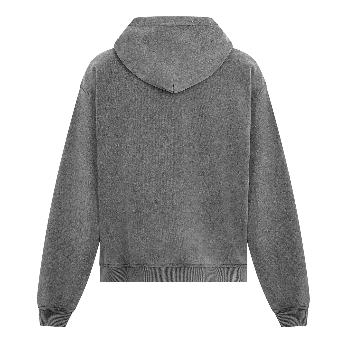 Men's Rep Script Logo Zipped Hoodie, Soft Cotton
