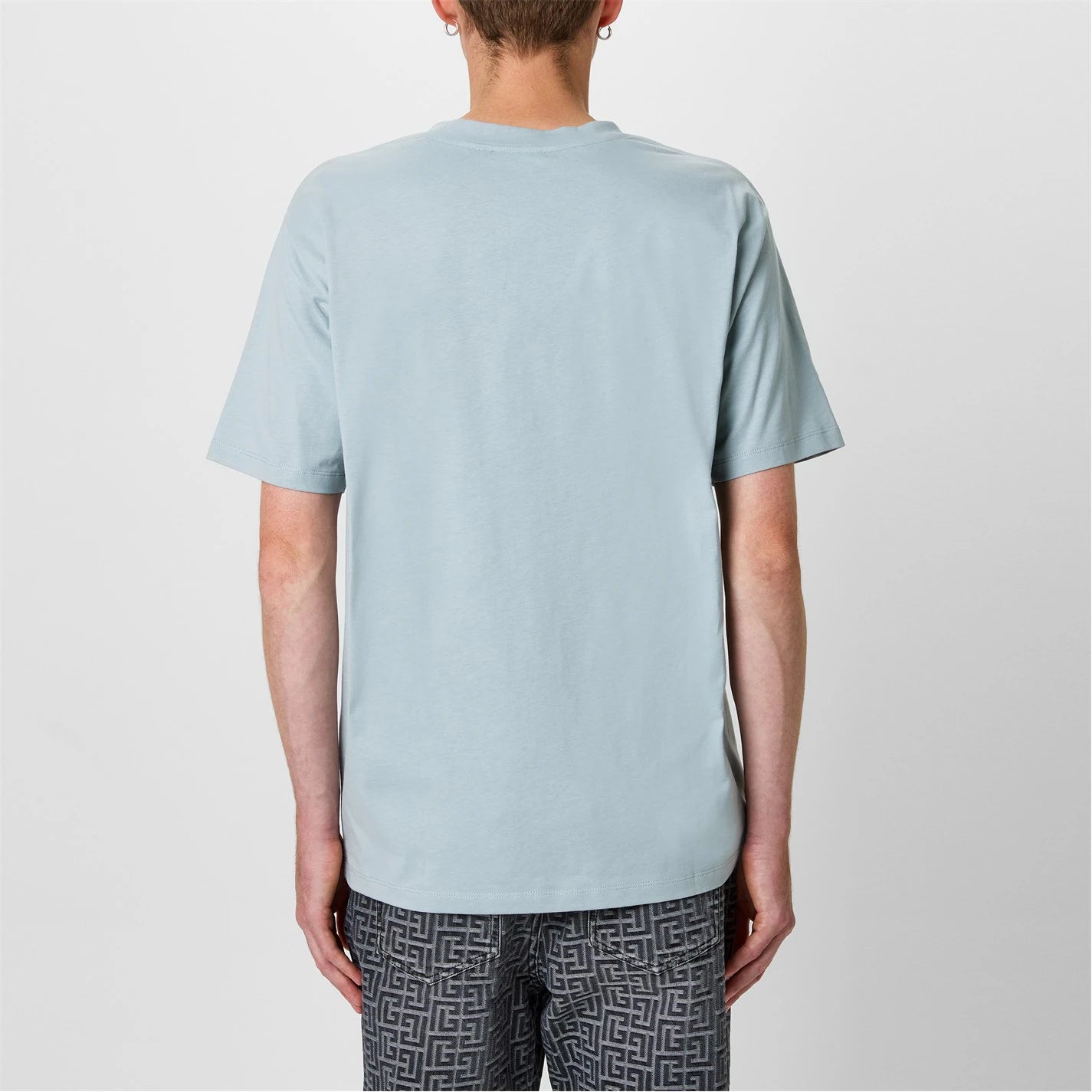 Men's Paris Print Logo Cotton T-Shirt