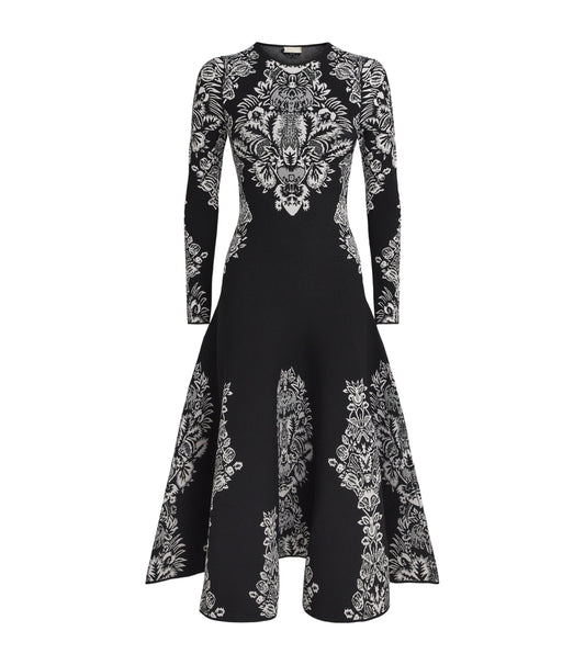 Jacquard Callista Midi Dress