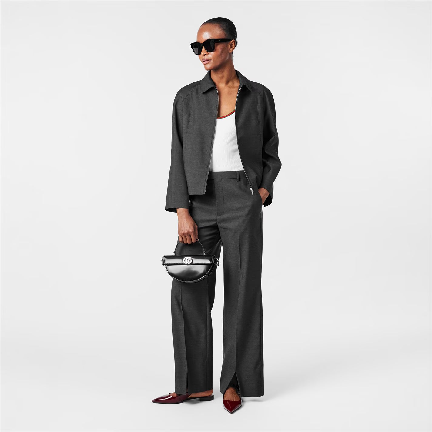 GUCCI Oversized Wide Leg Trousers